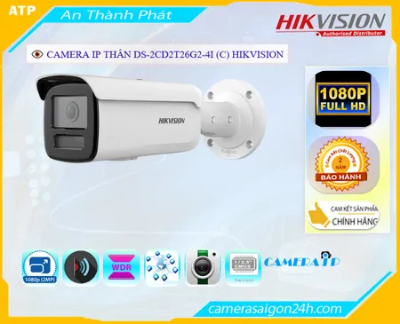 Camera Hikvision DS-2CD2T26G2-4I(C)