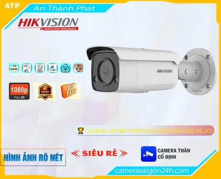 Camera Hikvision DS-2CD2T26G2-ISU/SL (C)