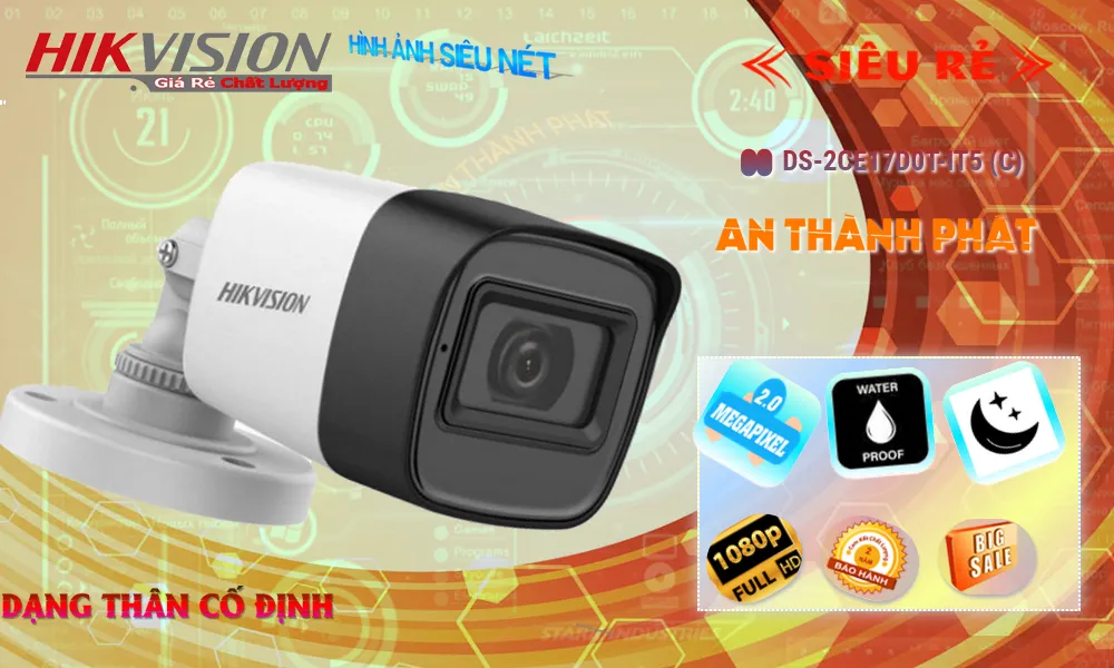 Camera DS-2CE17D0T-IT5 (C) HIKVISION