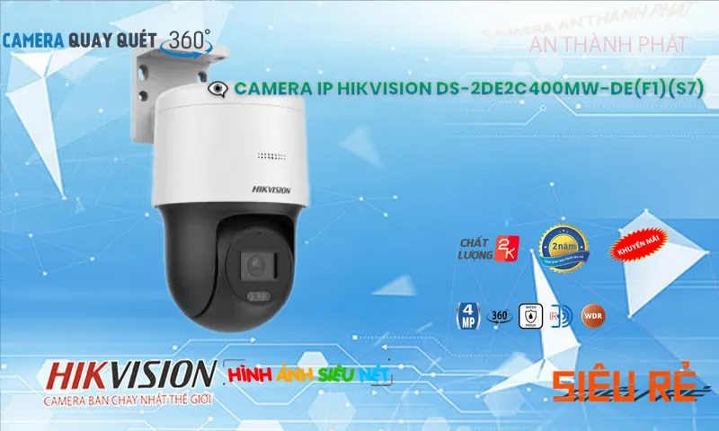 Camera Hikvision DS-2DE2C400MW-DE(F1)(S7)