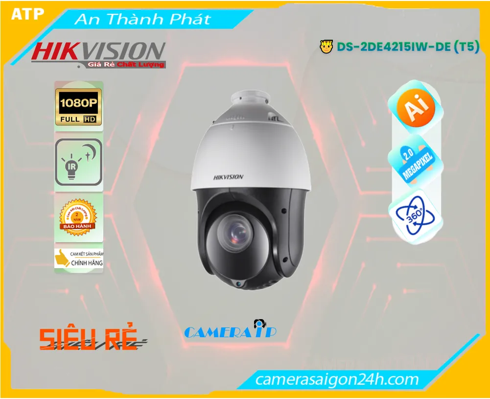 Camera Hikvision DS-2DE4215IW-DE (T5)