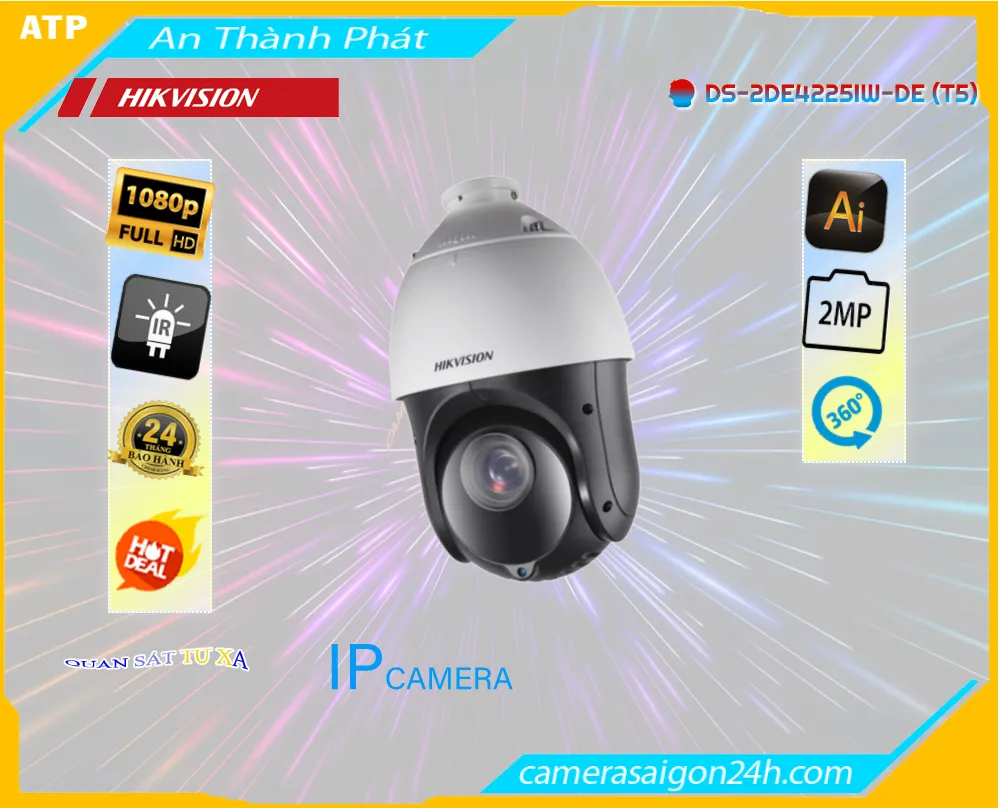 Camera Hikvision DS-2DE4225IW-DE (T5)