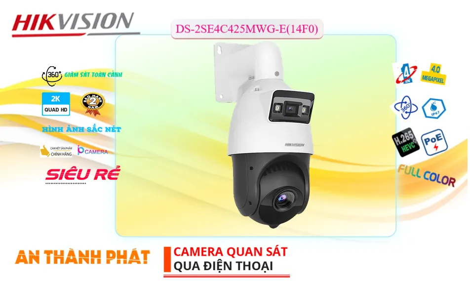 Camera Speedom DS-2SE4C425MWG-E(14F0)