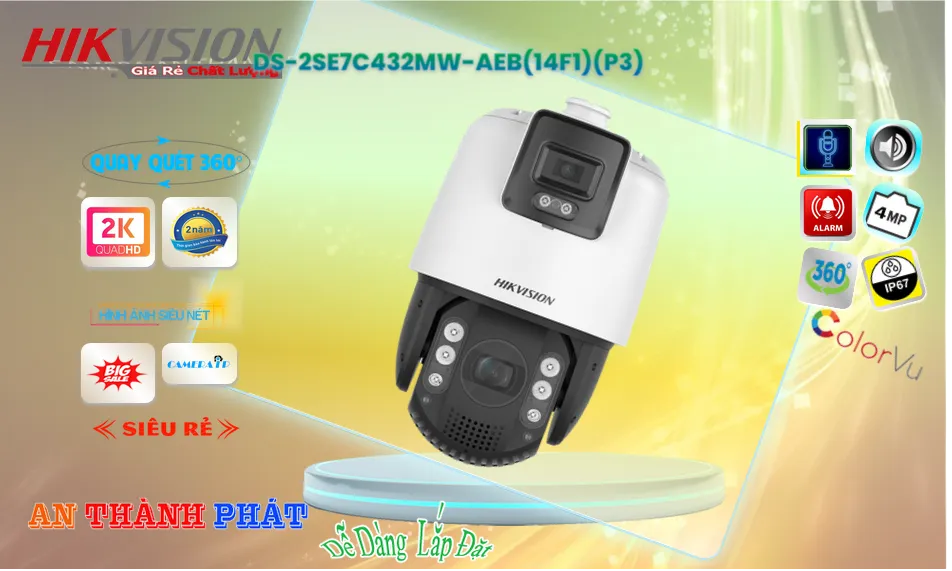 DS-2SE7C432MW-AEB(14F1)(P3) Camera Giá rẻ  Hikvision