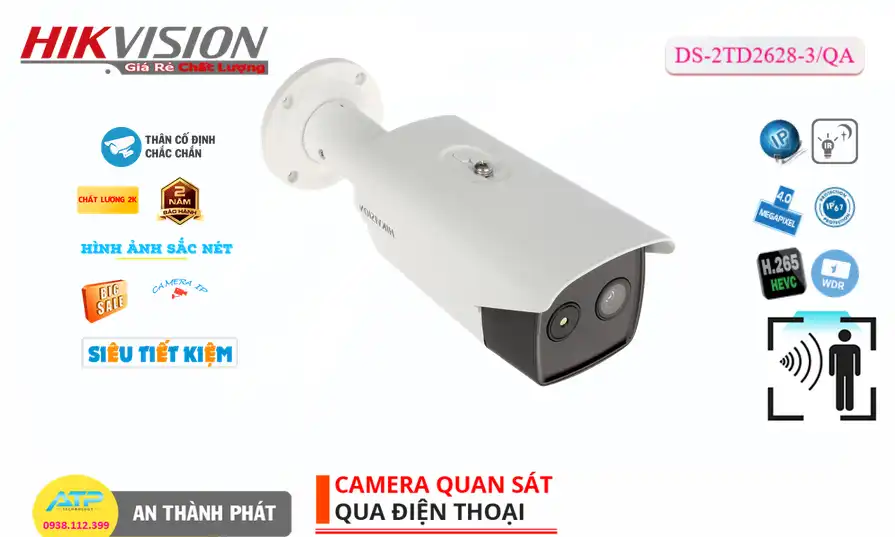 Camera Hikvision DS-2TD2628-3/QA