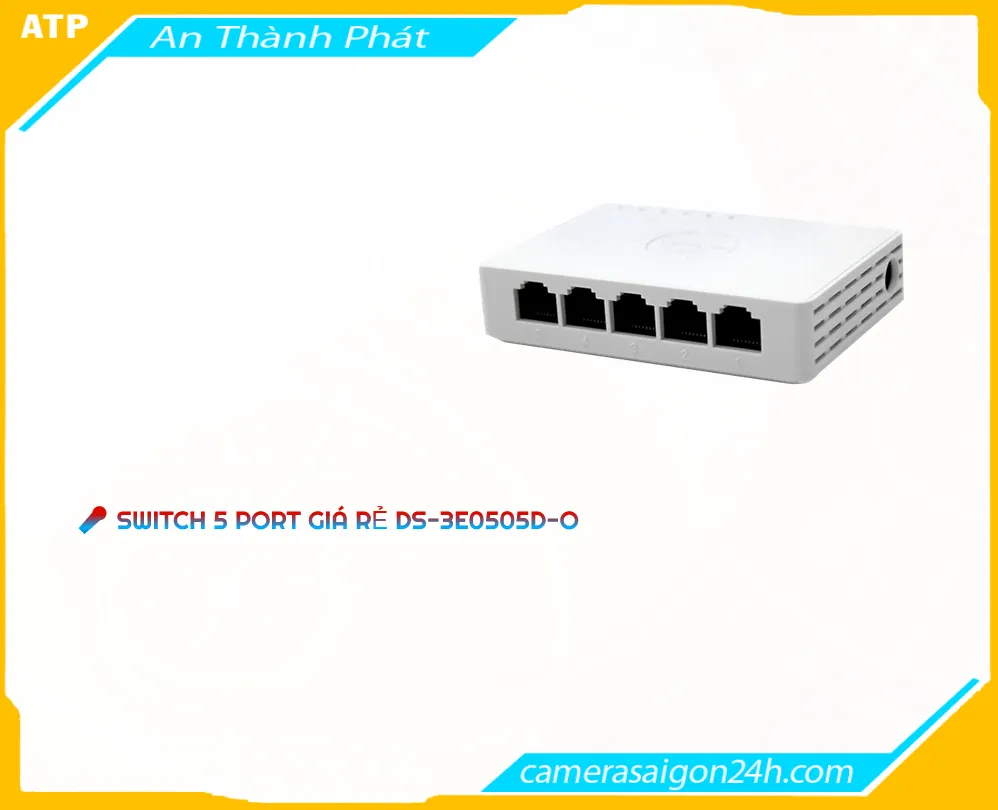 DS-3E0505D-O  Switch Hikvision 5 Port