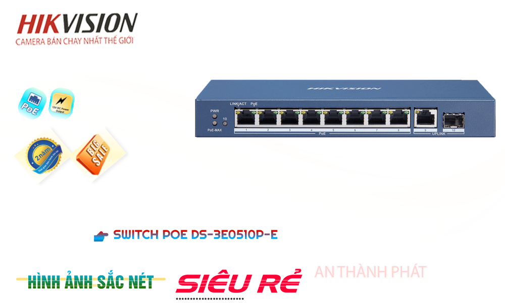 DS-3E0510P-E  Hikvision