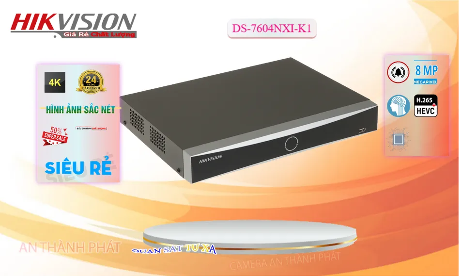DS-7604NXI-K1  Hikvision Hình Ảnh Đẹp