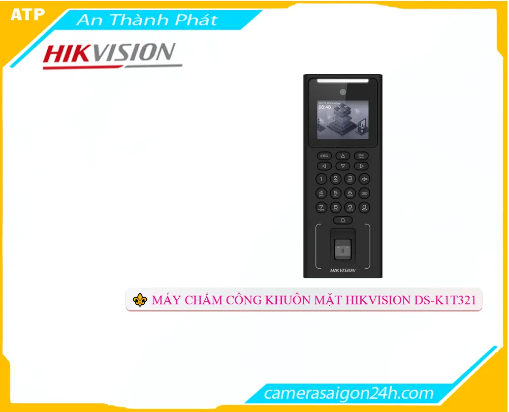 DS-K1T321  Thiết Bị Chấm Công   Hikvision