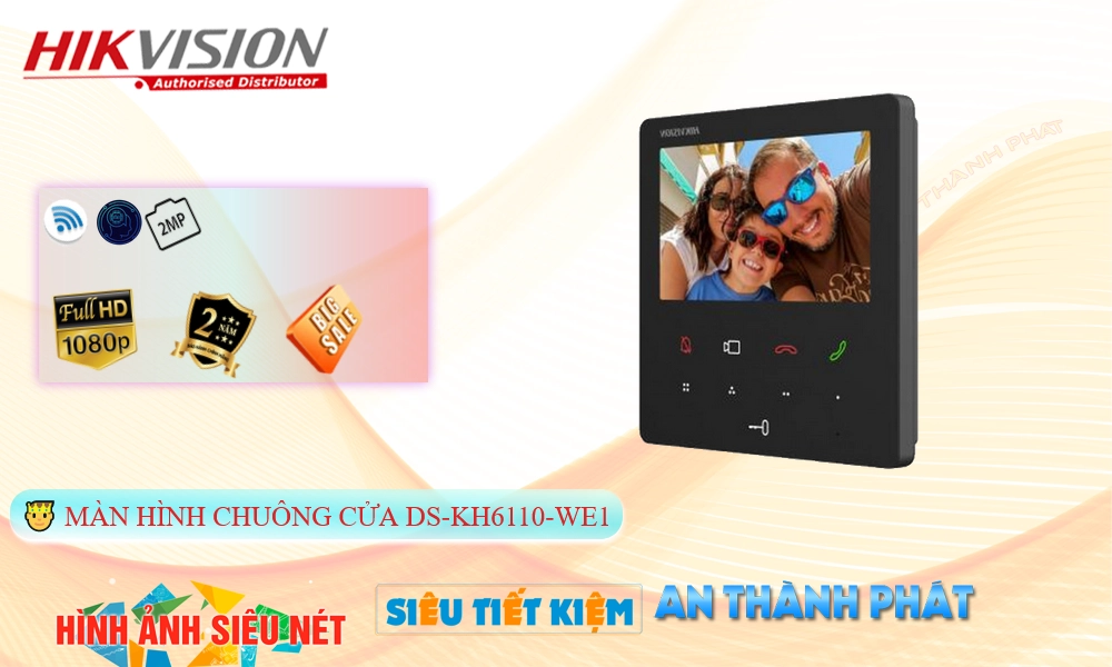 Hikvision DS-KH6110-WE1  Chuôn cửa thông minh