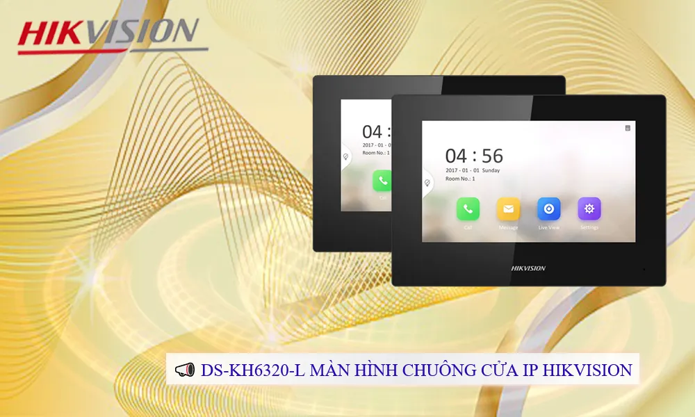 DS-KH6320-L  Chuôn Cửa màn hình   Hikvision