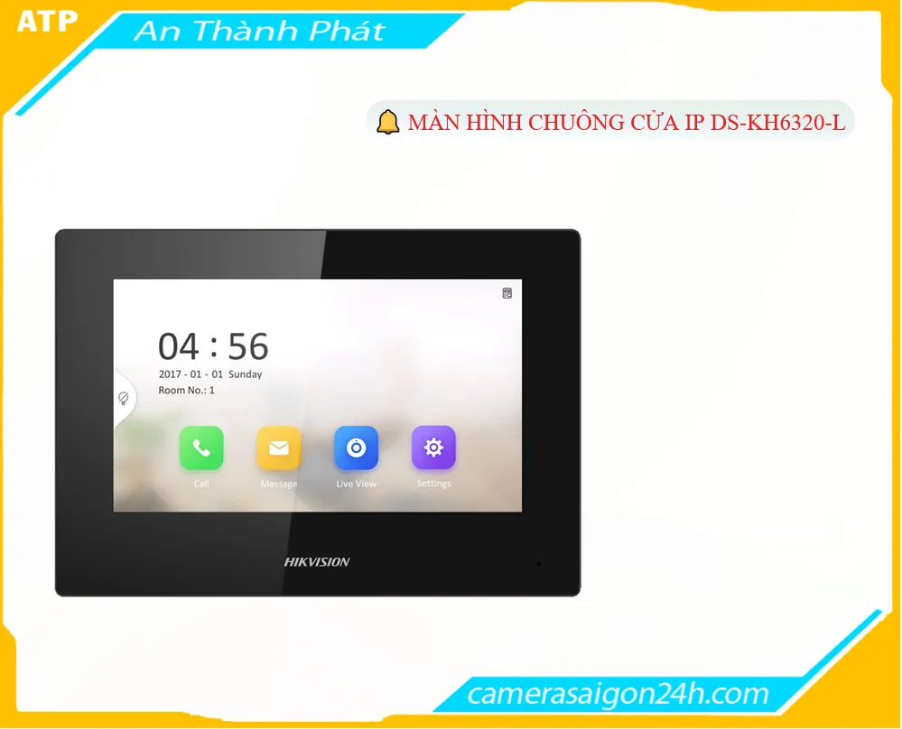 DS-KH6320-L  Chuôn Cửa màn hình   Hikvision