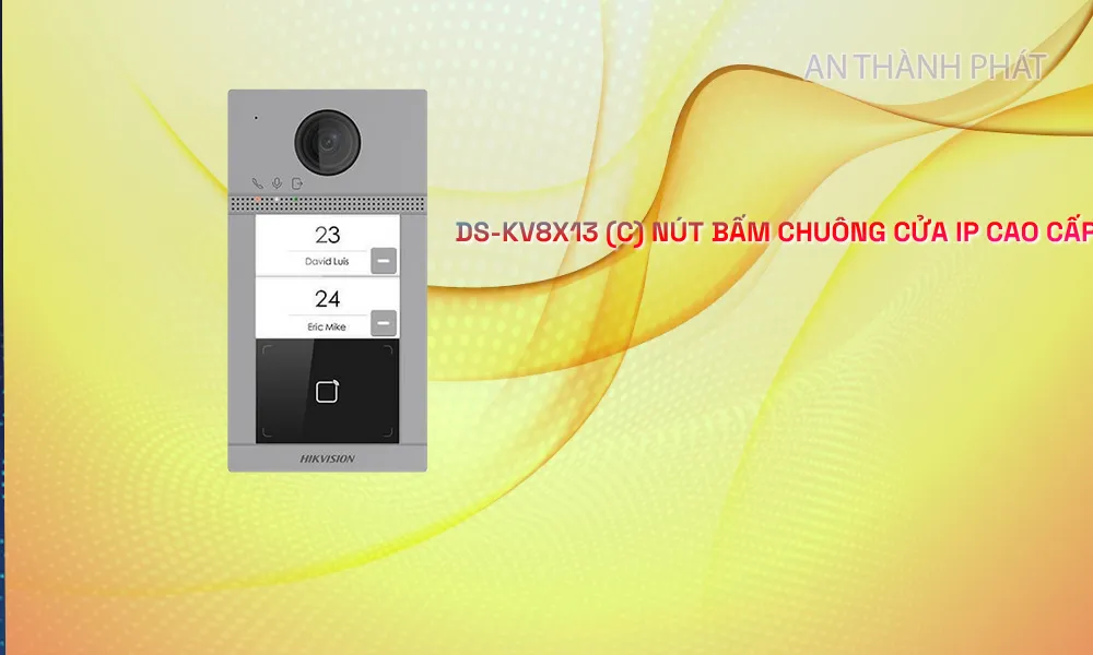 Nút Bấm Chuông Cửa IP DS-KV8X13-(C)