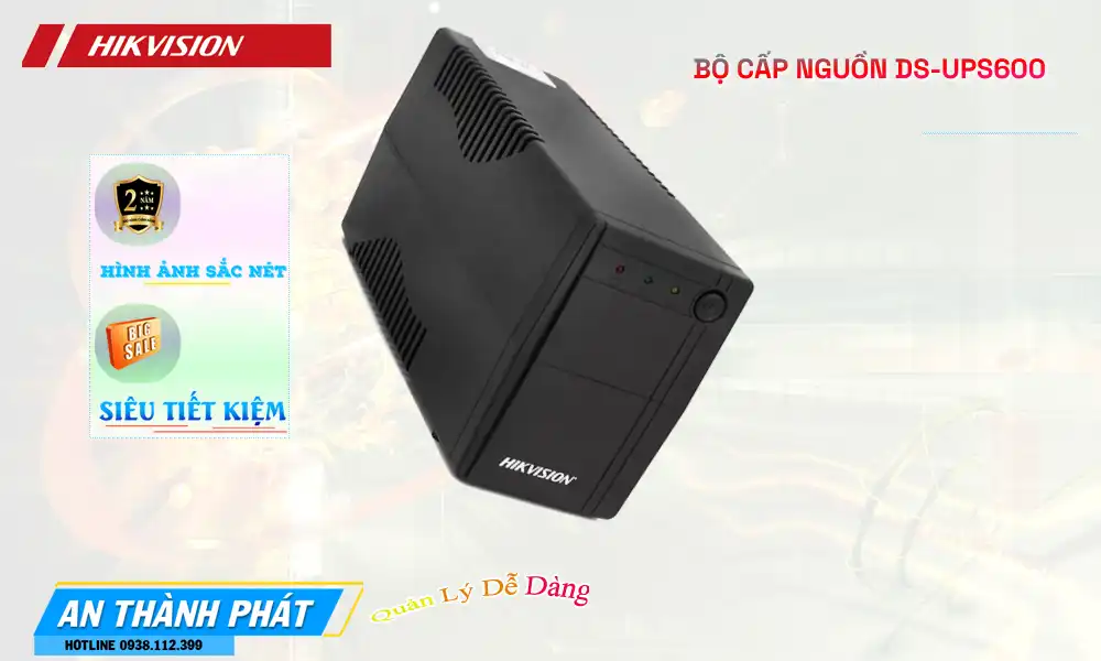 Hikvision DS-UPS600 Thiết bị Điện thông minh Hikvision DS-UPS600 Thiết bị Điện thông minh