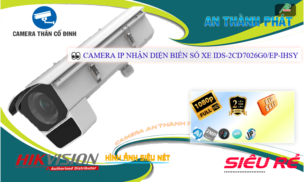 Camera IDS-2CD7026G0/EP-IHSY Chuyên dụng