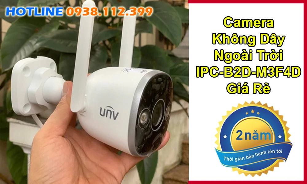 IPC-B2D-M3F4D Camera An Ninh Giá rẻ ✲