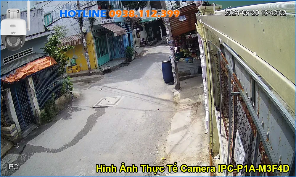 Camera UNV IPC-P1A-M3F4D (3MP)
