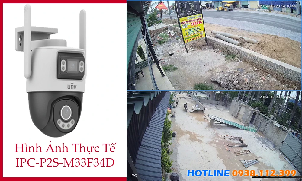 Camera Ống Kính Kép IPC-P2S-M33F34D (3MP)