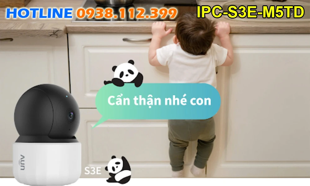 IPC-S3E-M5TD Camera Không Dây IP UNV (Uniview) Giá rẻ