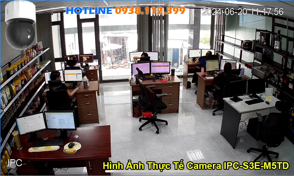 IPC-S3E-M5TD Camera Không Dây IP UNV (Uniview) Giá rẻ