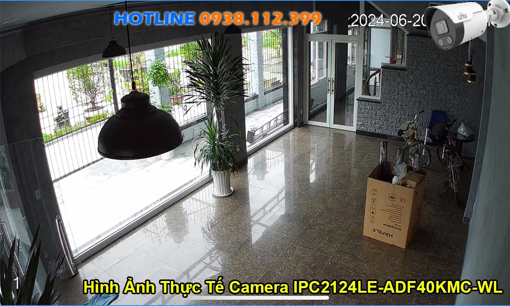 Camera Uniview IPC2124LE-ADF40KMC-WL