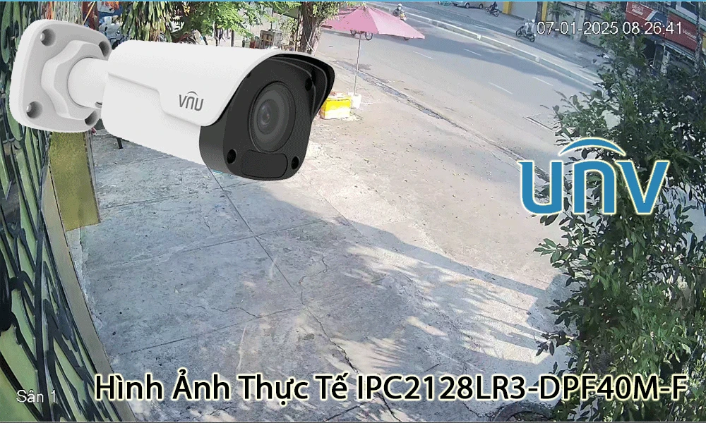 Camera Uniview IPC2128LR3-DPF40M-F