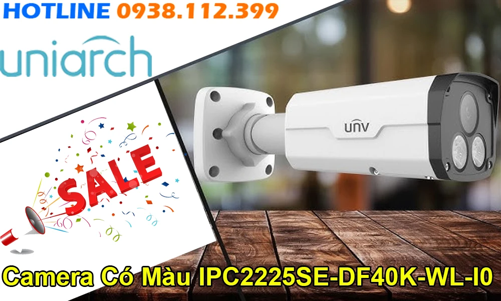 Camera Uniview IPC2225SE-DF40K-WL-I0 Camera Uniview IPC2225SE-DF40K-WL-I0