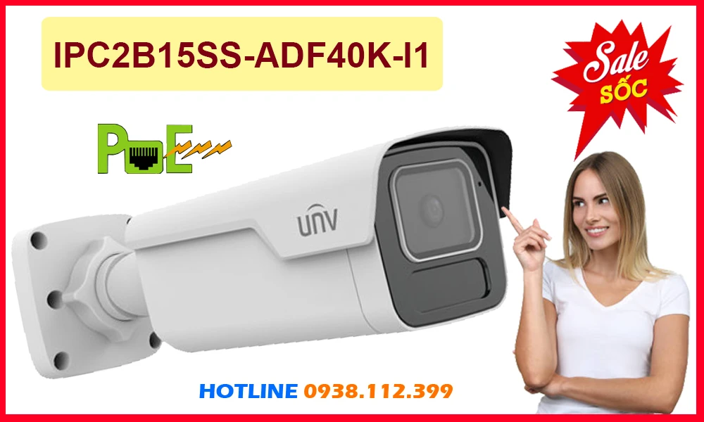Camera Uniview IPC2B15SS-ADF40K-I1