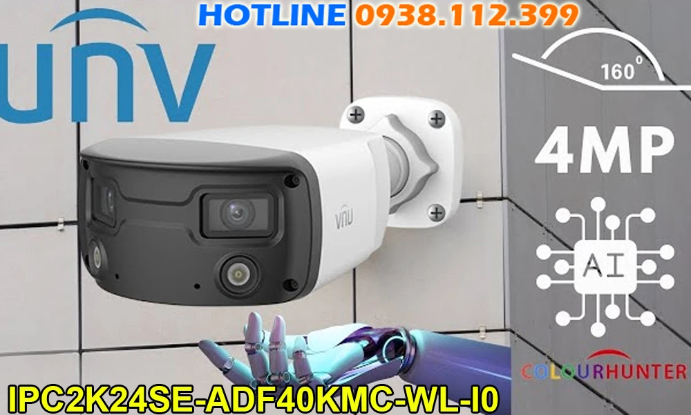 Camera Uniview IPC2K24SE-ADF40KMC-WL-I0