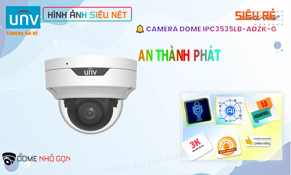Camera Uniview IPC3535LB-ADZK-G