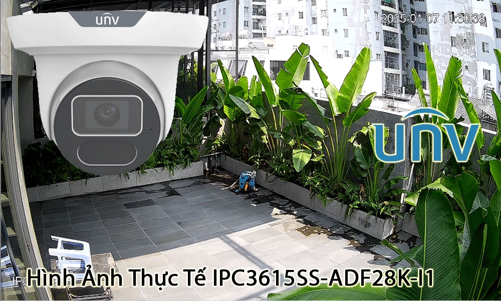 Camera UNIARCH IPC3615SS-ADF28K-I1 5MP