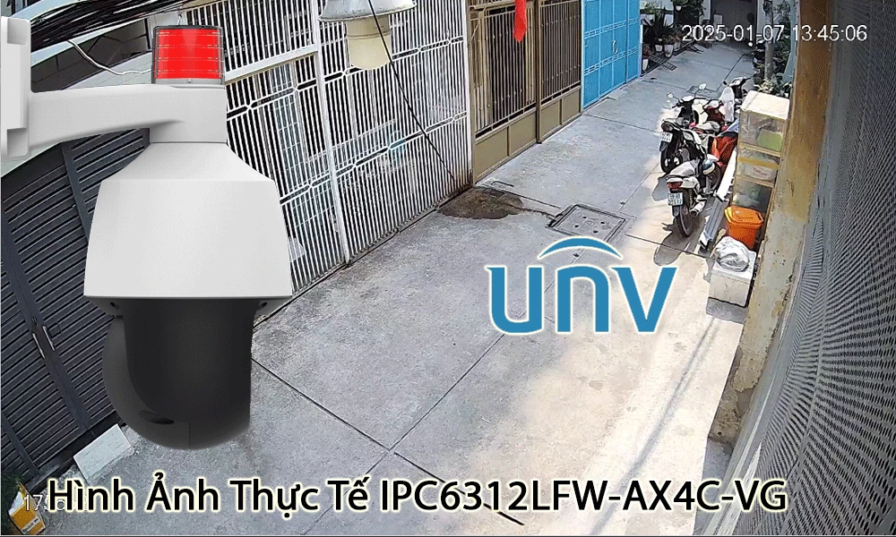 Camera UNV PTZ IPC6312LFW-AX4C-VG 2MP