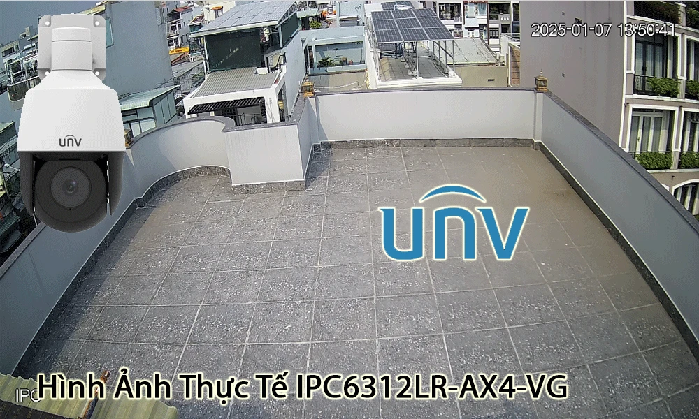 Camera UNV PTZ IPC6312LR-AX4-VG 2MP