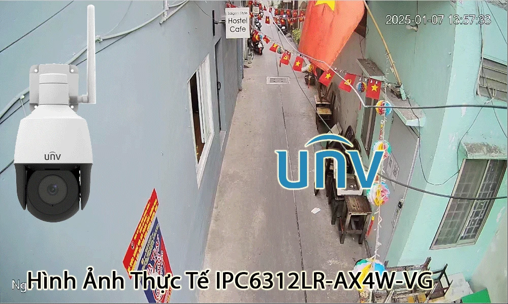 Camera IP Công nghệ nỗi bật Có màu ban đêm UNV (Uniview) IPC6312LR-AX4W-VG Tiết Kiệm