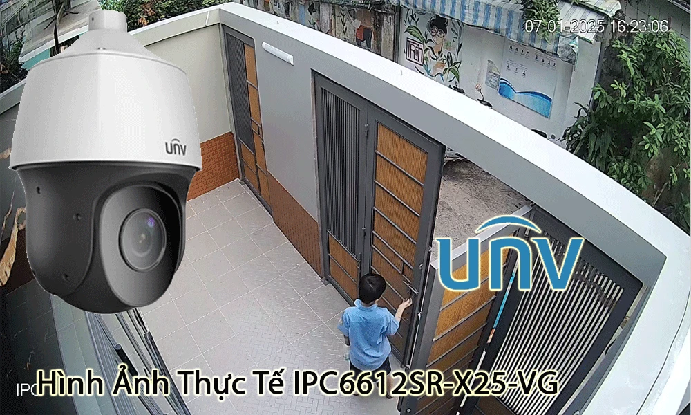 Camera UNV Speeddome IPC6612SR-X25-VG 2MP