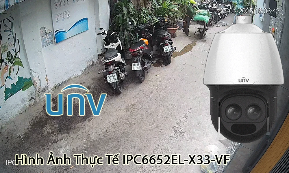 Camera UNV Speeddome IPC6652EL-X33-VF 2MP Camera UNV Speeddome IPC6652EL-X33-VF 2MP