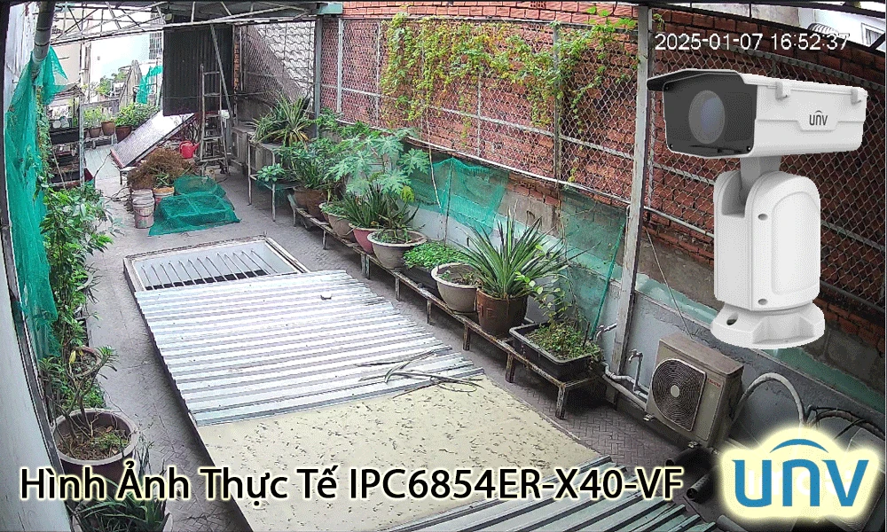 Camera UNV Speeddome IPC6854ER-X40-VF 4MP