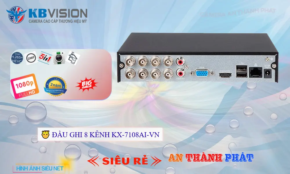 Đầu Ghi Kbvision KX-7108Ai-VN
