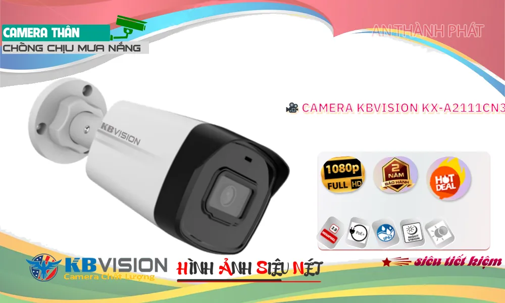 KX-A2111CN3 Camera IP Ngoài Trời Giá Rẻ