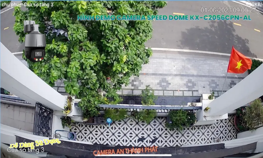Camera Speed Dome Thông Minh KX-C2056CPN-AL