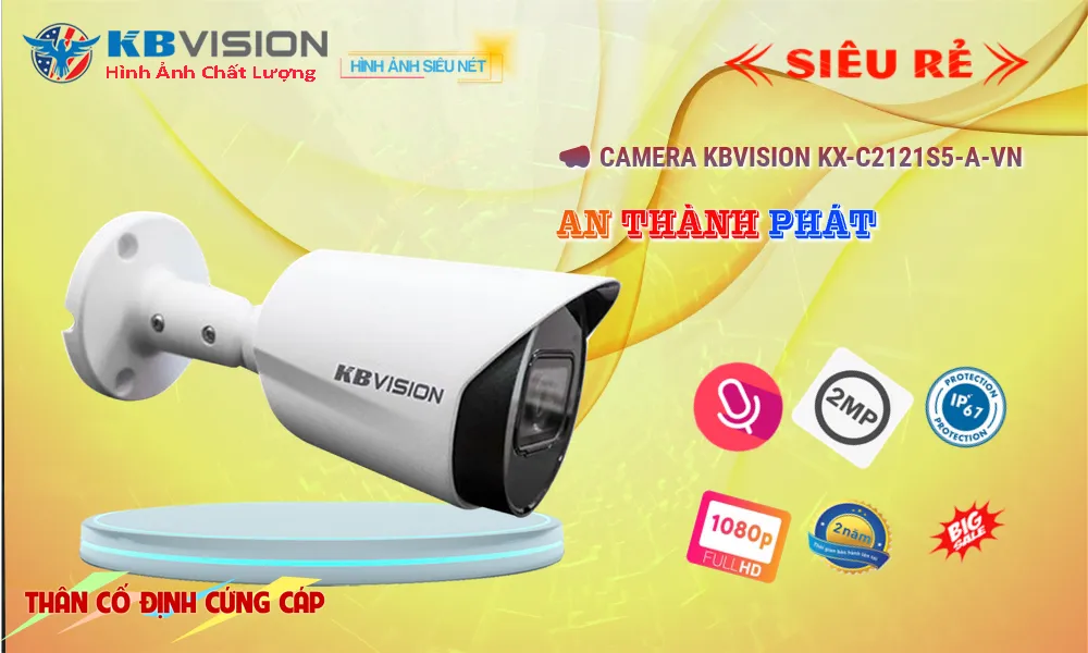 KX-C2121S5-A-VN Camera Ngoài Trời Giá Rẻ
