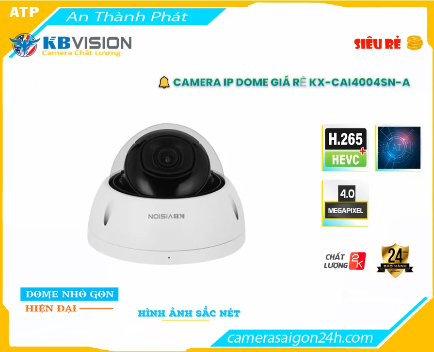 KX-CAi4004SN-A Camera IP Trong Nhà Ai 2K