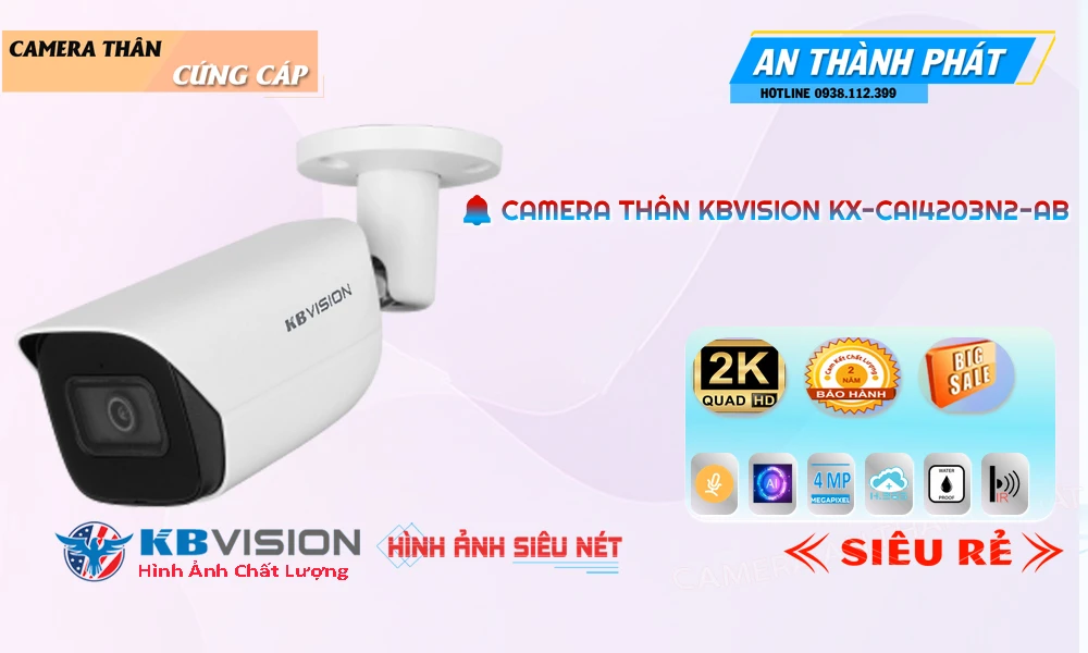 Camera Kbvision KX-CAi4203N2-AB