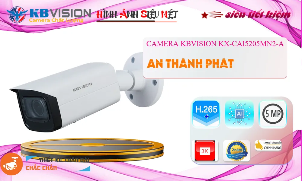 Camera An Ninh  KBvision KX-CAi5205MN2-A Công Nghệ Mới
