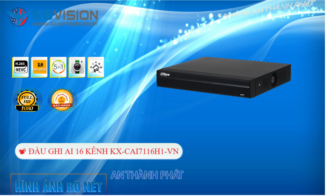 KBvision KX-CAi7116H1-VN Hình Ảnh Đẹp