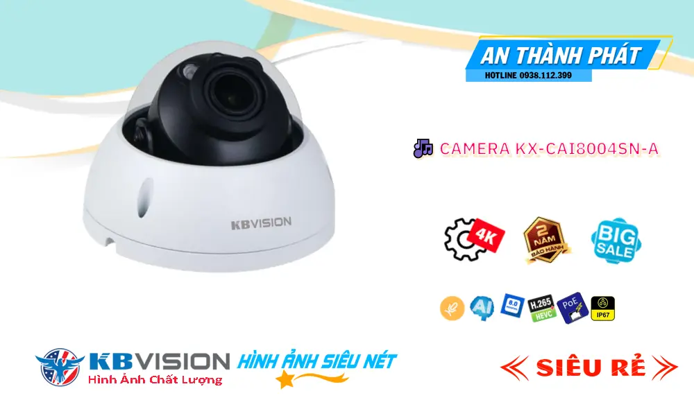 Camera Kbvision KX-CAi8004SN-A