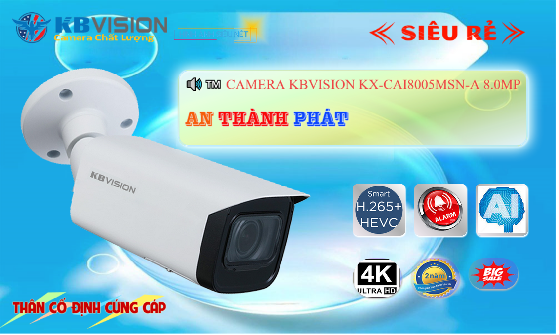 ❂  KX-CAi8005MSN-A Camera An Ninh Giá rẻ
