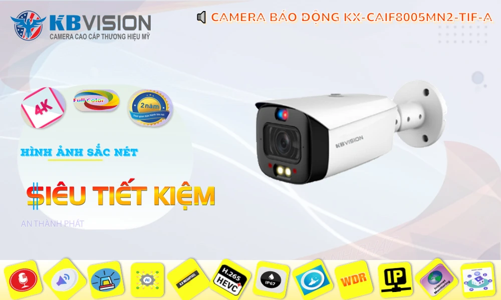 CAMERA KBVISION KX-CAiF8005MN2-TiF-A