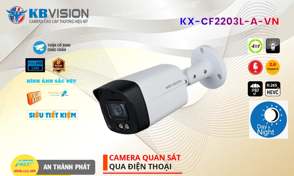 Camera Kbvision KX-CF2203L-A-VN
