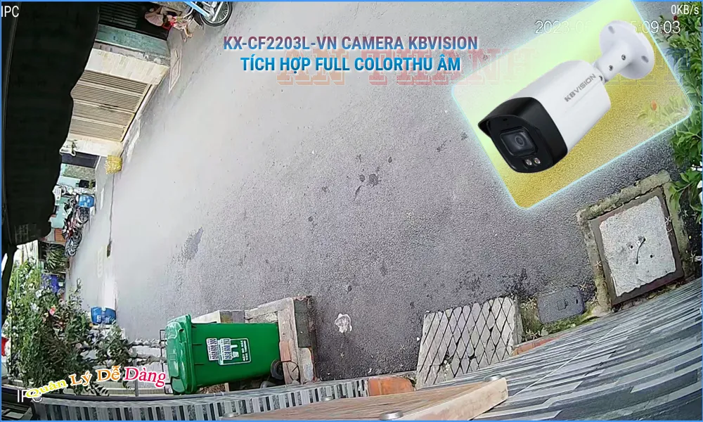 KX-CF2203L-VN Camera Kbvision FULL Color